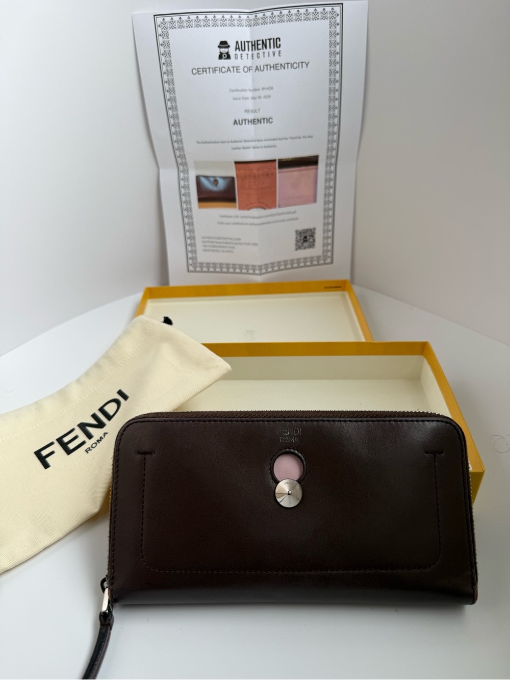 Fendi ‘By The Way’ Zip Around Wallet